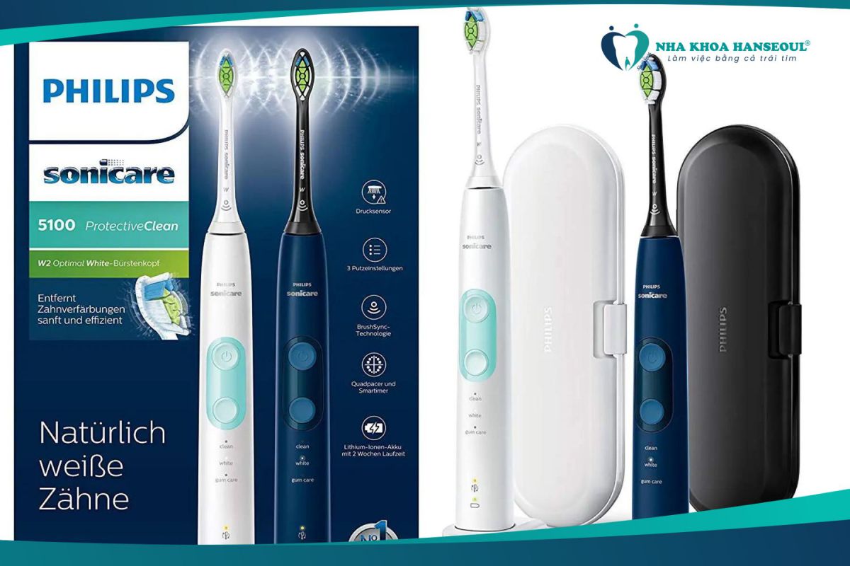 bàn chải điện Philips Sonicare Protectice Clean 5100