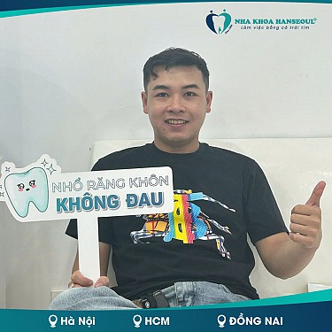 Trai-nghiem-nho-rang-khon-khong-dau-khong-sung-tai-Nha-khoa-Hanseoul--Chia-se-tu-khach-hang-Vo-Thanh-Trong thumbnail