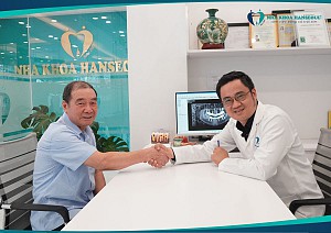 Hành trình “lấy lại cuộc sống mới” – Chú Nguyễn Huy Chính và trải nghiệm Implant tại Nha khoa Hanseoul