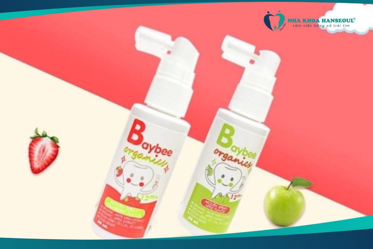Xịt chống sâu răng Baybee Organic
