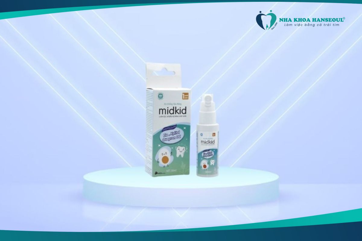 Xịt chống sâu răng Midkid