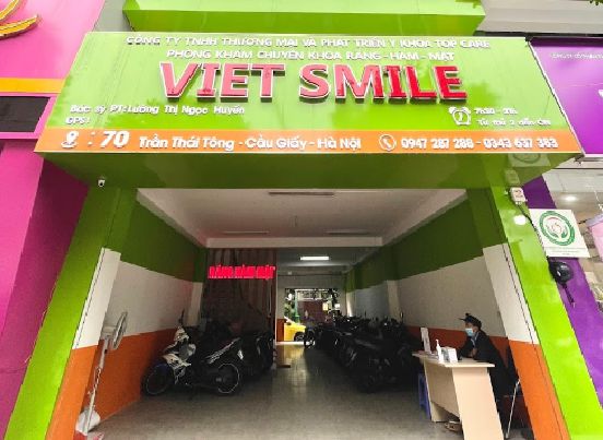 Nha Khoa Việt Smile - Địa chỉ làm răng uy tín, chất lượng
