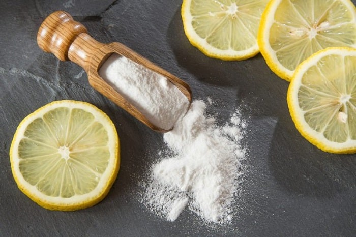 Baking soda với chanh tươi Baking soda với chanh tươi