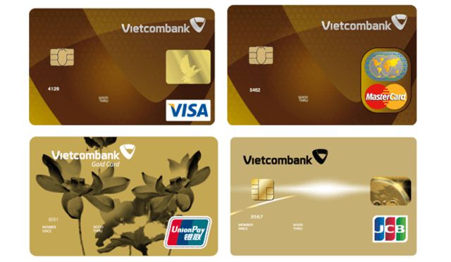 Các loại thẻ tin dụng của Vietcombank Các loại thẻ tin dụng của Vietcombank