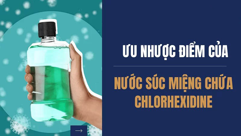 nước súc miệng có chứa Chlorhexidine nước súc miệng có chứa Chlorhexidine