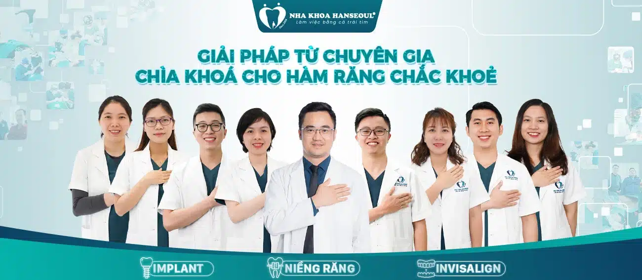 đội ngũ bác sỹ tại nha khoa hanseoul