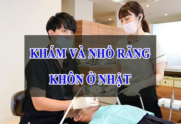 Hướng dẫn khám nhổ răng tại Nhật Hướng dẫn khám nhổ răng tại Nhật